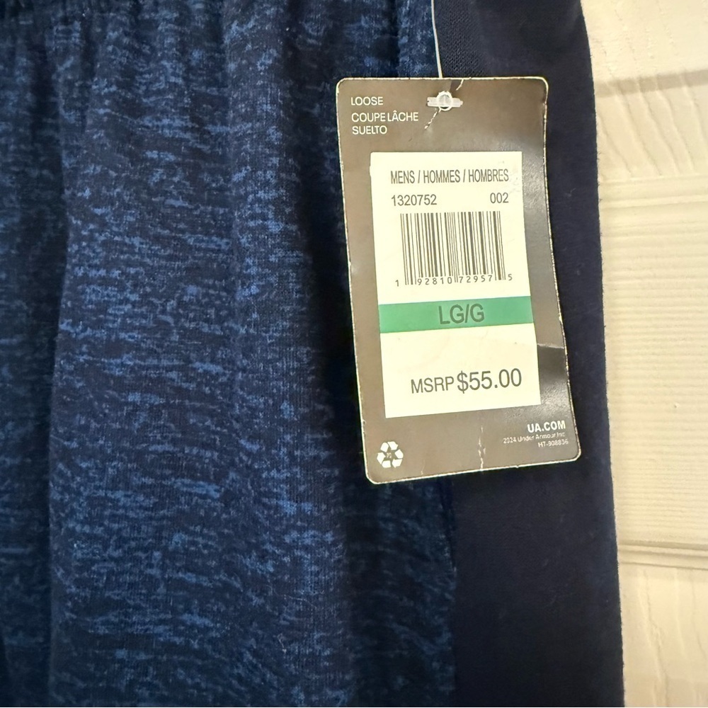 NWT Under Armour Men's Fleece Twist Jogger Sweatpants - Picture 5 of 5